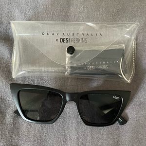 Quay x Desi Perkins Cat Eye Sunglasses